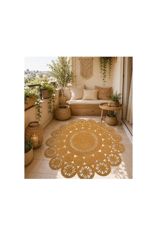 Jüt Kilim, Paspas, Mutfak Halısı, Banyo Paspası, Kilim, Halı, Oturma Odası Halısı, Balkon Paspası 7234bambu 7234bambu
