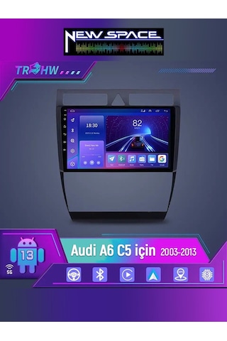 Audi A6 Uyumlu Android 6gb Ram 128gb Rom 8 Çekirdek Carplay Navigasyon Multimedya