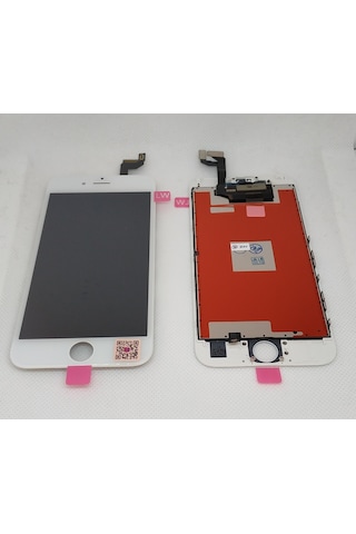 Apple Uyumlu iPhone 6S Beyaz-Siyah Lcd Ekran+Dokunmatik