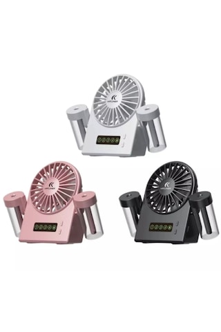 Katjmer Ktfn-08 Buharlı Masaüstü Usb Şarjlı Fan
