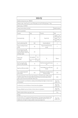 Windsor KM 9WS1101 9 KG Isı Pompalı Çamaşır Kurutma Makinesi