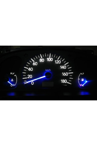 Fardoktoru T5 Led Oto Kilometre Kadran Ampulü Yeşil 10 Adet