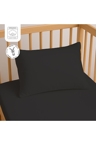 %100 Pamuk Fermuarlı Bebek Yastık Kılıfı 35x45 Cm 2 Adet Doğal & Yumuşak Koyu Antrasit %100 Pamuk Fermuarlı Bebek Yastık Kılıfı 35x45 Cm 2 Adet Doğal & Yumuşak Koyu Antrasit