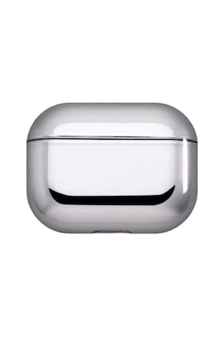 Apple AirPods Uyumlu 3. Nesil Kılıf Zore Airbag 08 Silikon Gümüş
