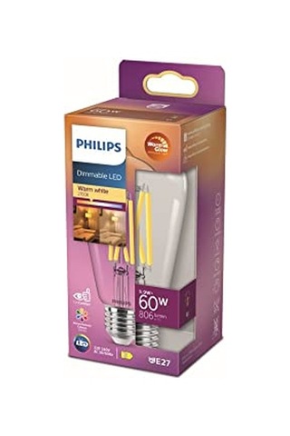 60w St64 E27 Kısılabilir Filament Ampul Wgd90 Diğer