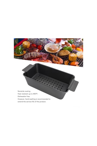 Xindoker Karbondi Kat Çelik Et Rulo Fırın Tepsisi, Yağ Çıkarıcı Raklı, Anti-ilişki Kaplama, Fırında Ekmek/balık Pişirme, Isı Dağılımı İyi, Sağlıklı Ve Dayanıklı Diğer