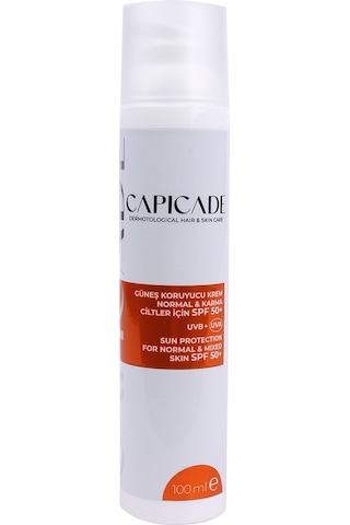 Capicade Normal Ciltler İçin Güneş Kremi SPF50+ 100 ML