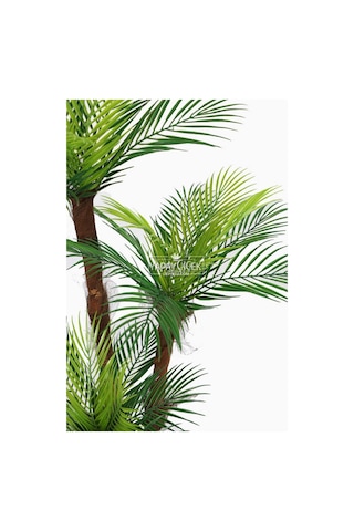 Yapay Palmiye Ağacı 3 Gövdeli 27 Yaprak 150 Cm Saksılı