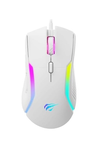 Gamenote Ms1033 Rgb Uyumlu Beyaz Gaming Makrolu Oyuncu Mouse 8000 Dpı