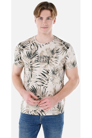 Colin's Colins Bej Erkek Tshirt K.Kol Cl1067738 Q1.V2 Beı Bej