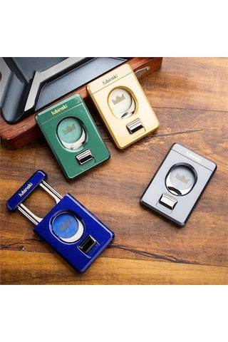 Lubinski Premium Slim Puro Makası Cutter Gri 60ring Lb-375