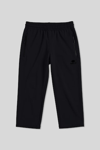 Tommylife Tommy Life Siyah Bağcıklı Standart Kalıp Fermuar Cepli Aktif Spor Erkek Kapri - 83096 Siyah