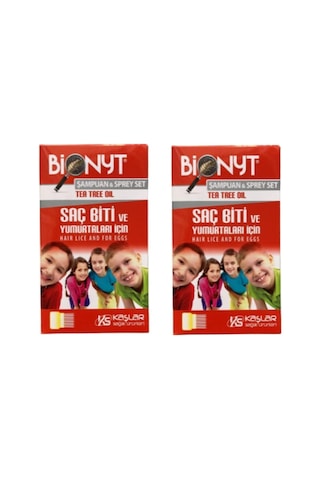 Bionyt Saç Biti Ve Yumurtaları Için Çay Ağacı Yağlı Şampuan & Sprey Set 2 Adet