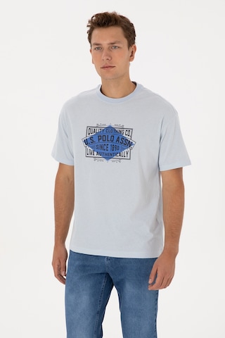 U.S. Polo Assn. U.s. Polo Assn. Erkek Açık Mavi Tişört 50324811-vr003 Acık Mavı