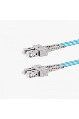 SC-SC 2 METRE Multi Mode Fiber Optik Patch Kablo Duplex OM3 2.0mm SC-SC 2 METRE Multi Mode Fiber Optik Patch Kablo Duplex OM3 2.0mm