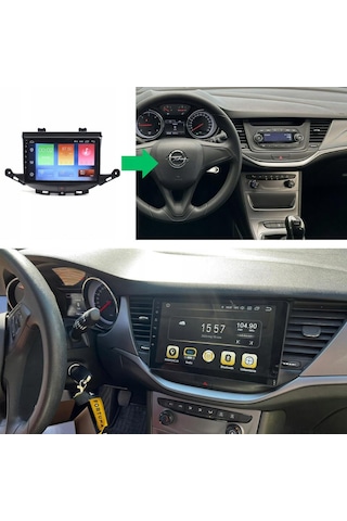 Opel Astra K Android Multimedya Sistemi 2-32 For-x 2016-2020 9"