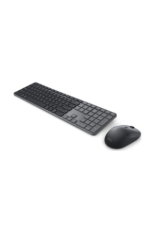 Dell Pro 7 Slim Km726 Kablosuz Q İngilizce Klavye Mouse Set Siyah 580-bdlk Optik