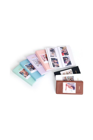 Sones 64 Parça 5 İnç Fotoğraf Saklama Albümü, Renk: Pembe