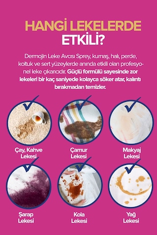 Dermojin Platinum Çok Amaçlı Leke Çıkarıcı 2'li