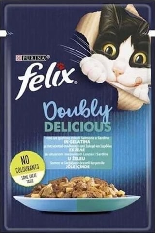 Purina Felix Somon Balıklı Konserve Yetişkin Kedi Maması 85 G