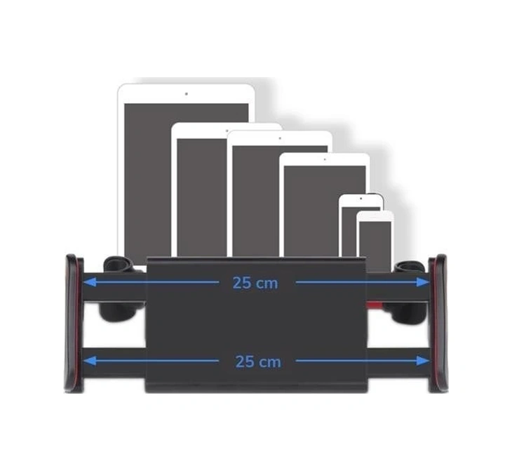 İpek Yıldızı Oto Koltuk Arkası Telefon Tablet Tutucu Ayarlanabilir 360 Derece Dönebilen Pratik Stan