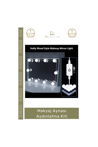 Makyajlambası 10 Adet G5 Modern Küresel Ampul Dimmer Dokunmatik 12v Şık Makyaj Aynası Aydınlatma Ki Çok Renkli