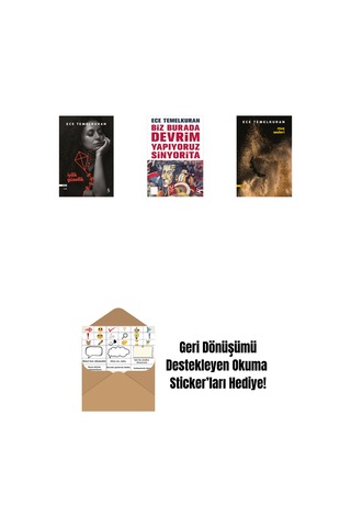İyilik Güzellik + Biz Burada Devrim Yapıyoruz Sinyorita Cep Boy + Muz Sesleri + Okuma Sticker'ları
