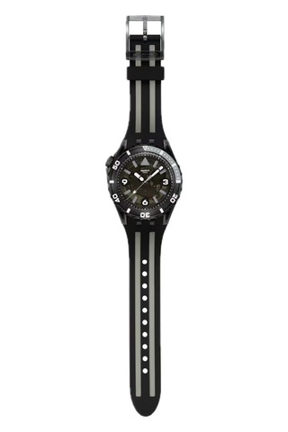 Swatch Sscu09b100 Black Sea Nettle Erkek Kol Saati Siyah