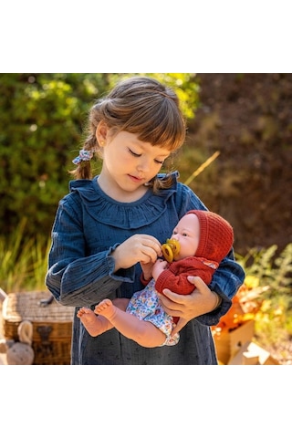 Berenguer Boutique Oyuncak Bebek 38 Cm - Kiremit Hırka Ve Kedili