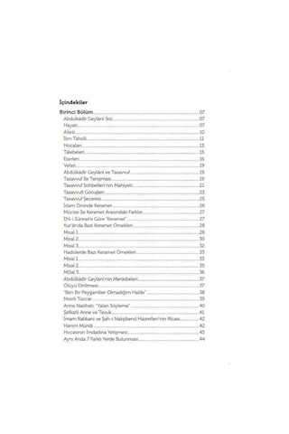 Abdülkadir Geylani Ve Bediüzzaman Said Nursi