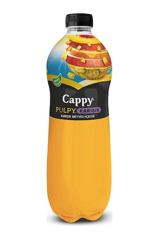 Cappy Pulpy 1 Lt Portakal Ve Karışık 6 Lı Karma Paket