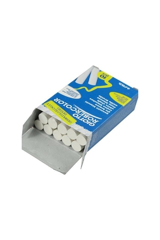 Giotto Tebeşir Beyaz Renk 10'lu Paket