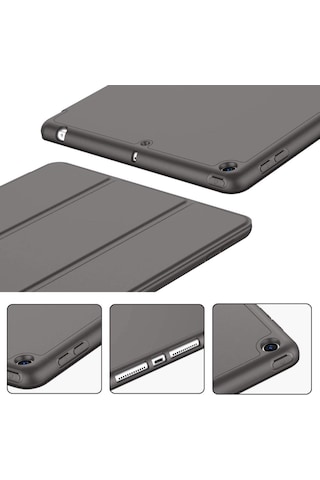Apple Uyumlu iPad Air 3 10.5 Kılıf Kalem Bölmeli Smart Case A2152 A2123