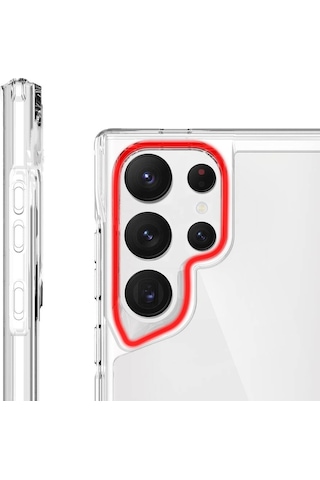 Galaxy Uyumlu S24 Ultra Kılıf T-max Köşeleri Korumalı Kılıf