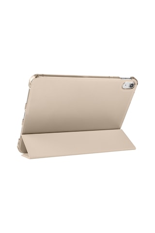 Apple Uyumlu iPad, A16 11.nesil 2025 Smart Folio Cover Akıllı Uyku Modlu Pu Deri Standlı Tablet Kılıfı Kapaklı Kılıf