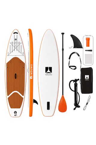 Şişme Sup Board Turuncu Stand Up Paddle Board 320 82 15 Cm