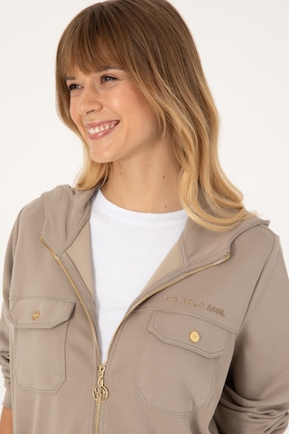 U.s. Polo Assn. Kadın Koyu Bej Sweatshirt 50309102-vr088 Koyu Bej