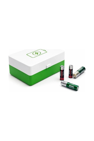 Pil Saklama Kutusu Aa Aaa 9v Pil Organizer Kutusu Düzenleyici Pil Kutusu Kapaklı Pil Box