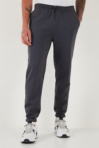 Buratti Pamuklu Regular Fit Normal Bel Lastikli Paça Cepli Erkek Eşofman Altı 59080153W4 Antrasit