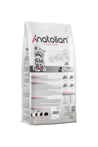 Anatolian Premium Kitten Tavuklu Yavru Kedi Maması 2 x 2 KG