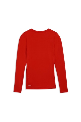Puma Teamlıga26 Baselayer Genç Uzun Kollu Tişört 660452 01 Kırmızı