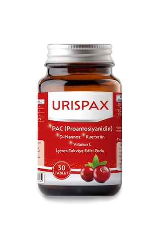 Naturimmun Urispax Takviye Edici Gıda 30 Tablet