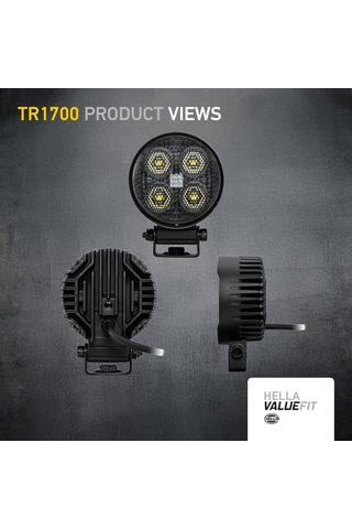 Hella Led-çalışma Farı Tr1700-24/12v - 1700lm - Vidalanmış/montaj - Hareketli Montaj Barı - Yakın Alan Aydınlat