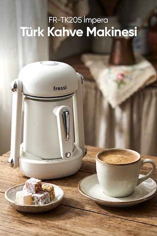 Fressi FR-TK205 Türk Kahve Makinesi Sesli Uyarı Sistemi