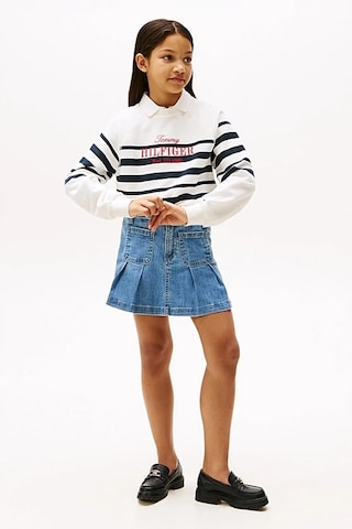 Kız Çocuk Denım Skırt Pleated Skirts Light Used