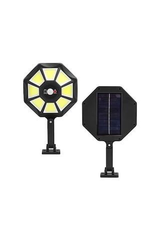 Ayt Powermaster Kumandalı Sensörlü Beyaz Solar Güneş Enerjili Aydınlatma Bahçe Lambası Led Zb-168b