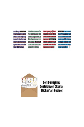 Orhan Alkaya 4 Kitap Set + Okuma Sticker'ları