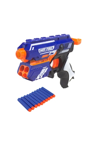 Sünger Atan Tabanca Nişancı 10 Adet Sünger Mermi