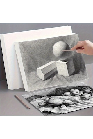 Willowhaven 20 Adet A4 Eskiz Kağıdı - Kareli Kaliteli Çizim Kağıdı