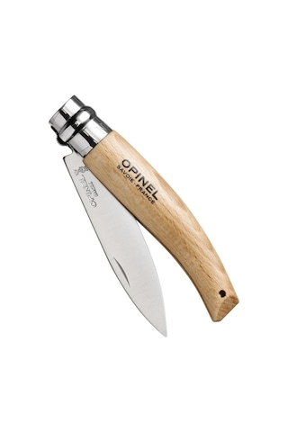 Opinel İnox 8 No Kayın Saplı Paslanmaz Bağ Kamp Çakısı Çok Renkli